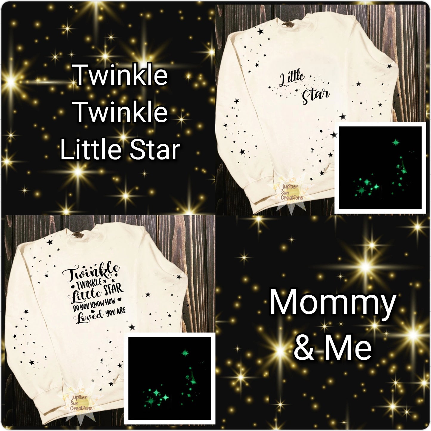Twinkle twinkle glow star set