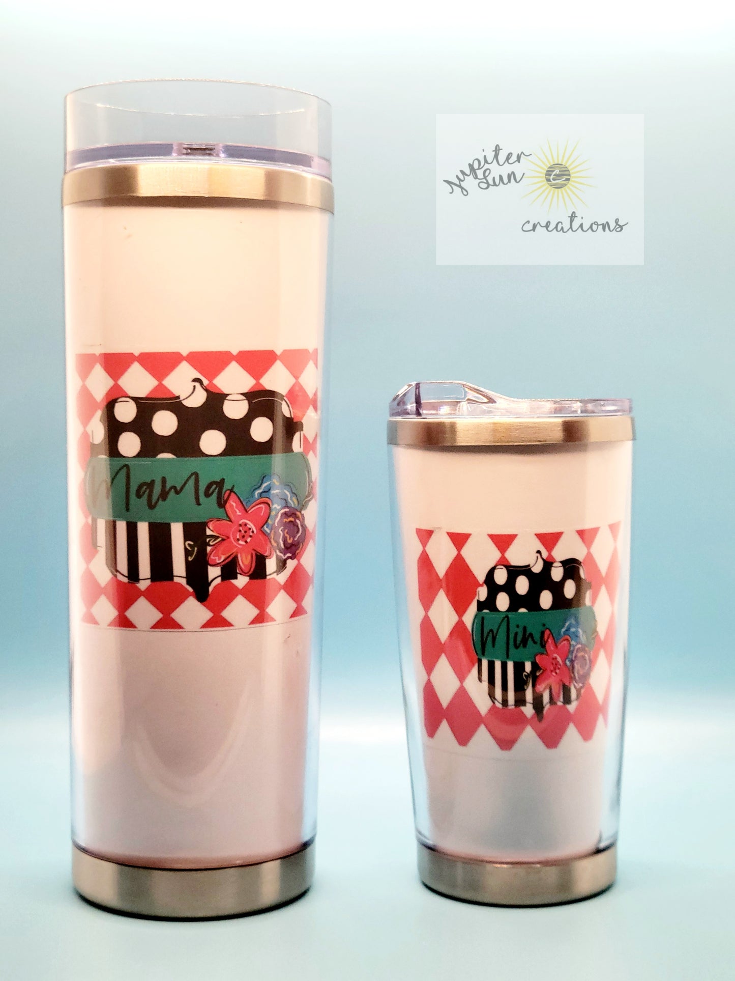 Mommy and me pink set