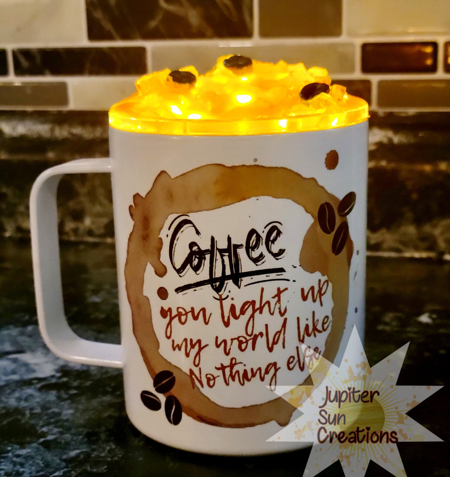 Coffee you light up my world