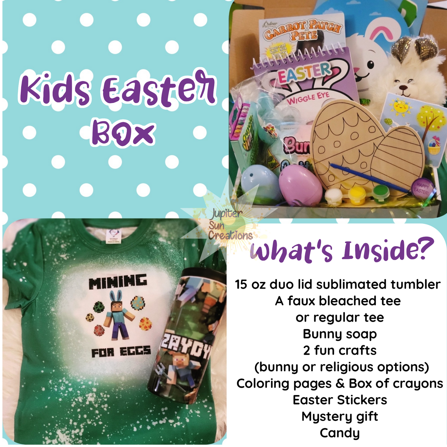 Kids easter box