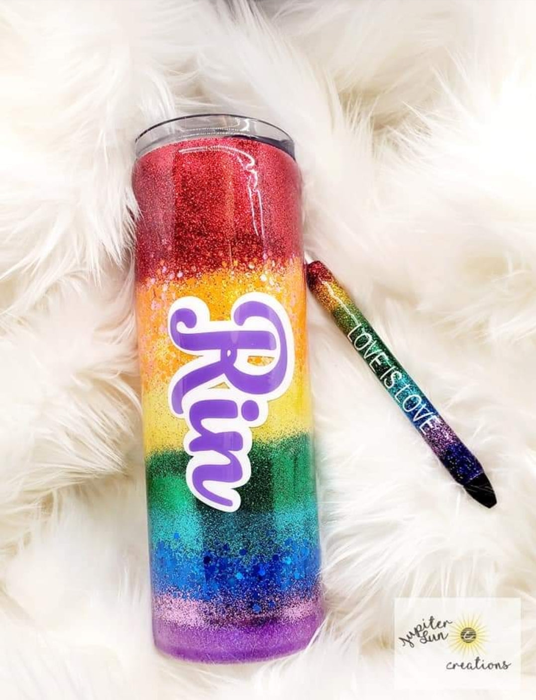 Rainbow Glitter Set