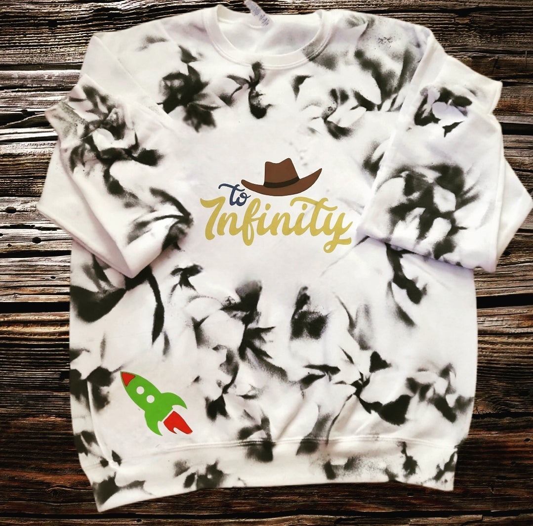 Tye dye to beyond and to infinity set