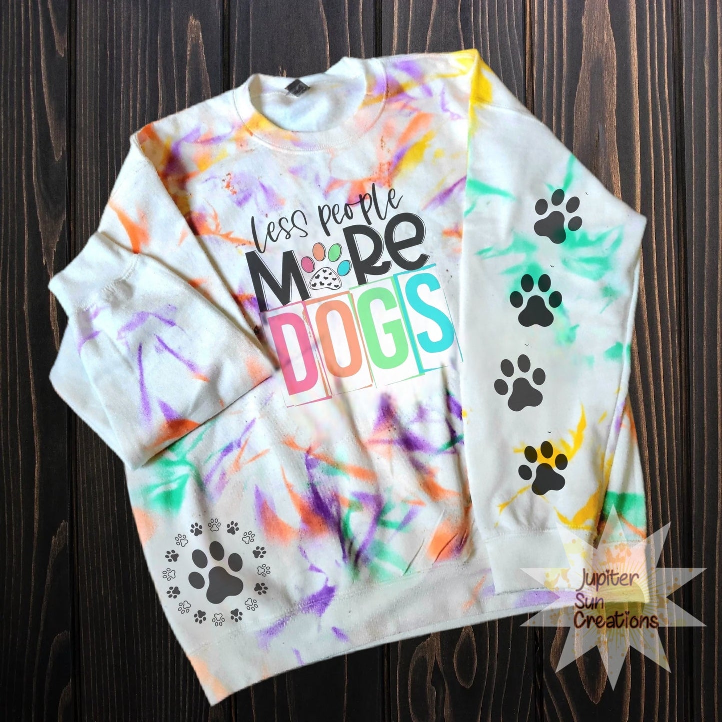 (Youth) NO TYE DYE more dogs less people