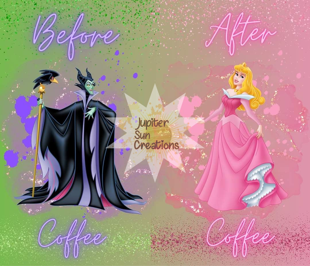 Before and after coffee (SB)