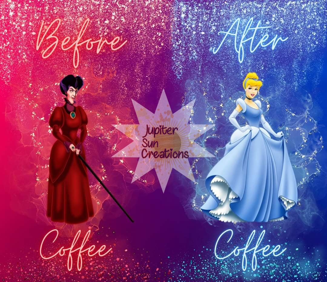 Before and after coffee (C)