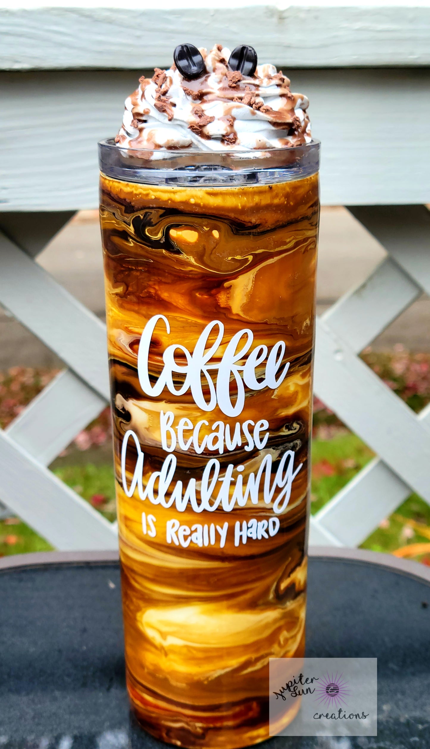 Coffee Lover with or without topper (DECAL)