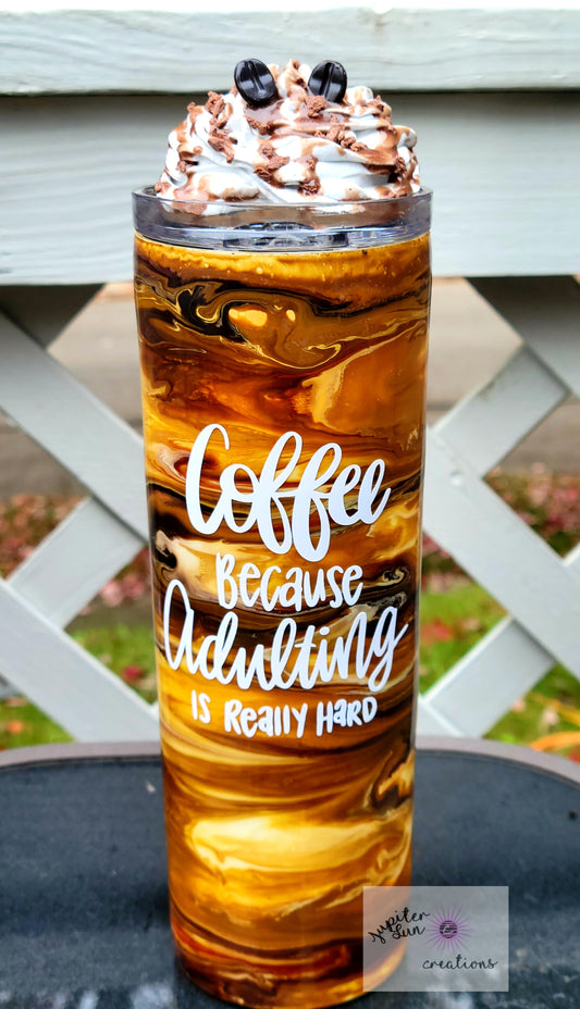 Coffee Lover with or without topper (DECAL)