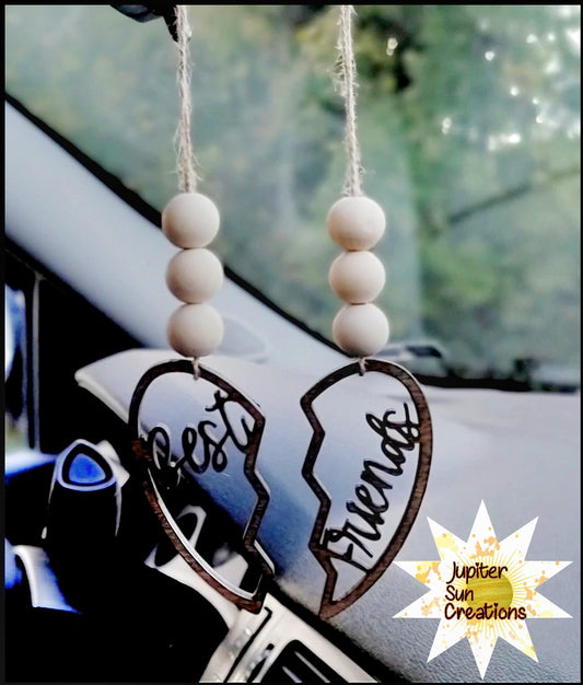 Bestie Car charm