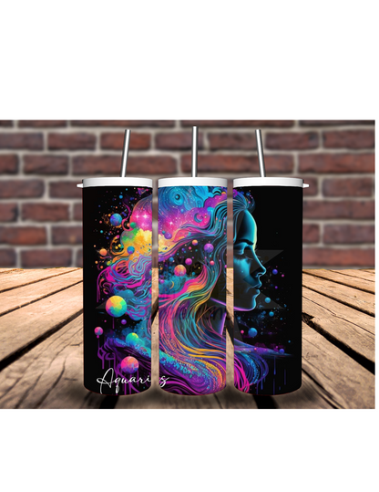Out of this world zodiac tumblers
